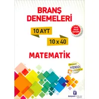 AYT Matematik 10 lu Branş Denemeleri Başarıyorum Yayınları