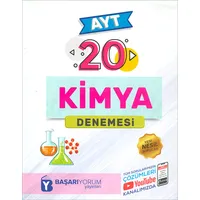 AYT Kimya 20 Deneme Başarıyorum Yayınları