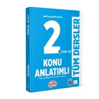 2.Sınıf Vip Tüm Dersler Konu Anlatımlı Editör Yayınevi