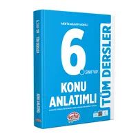 6.Sınıf Vip Tüm Dersler Konu Anlatımlı Editör Yayınevi