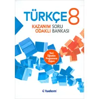8. Sınıf Türkçe Kazanım Odaklı Soru Bankası (Kampanyalı) Tudem Yayınları