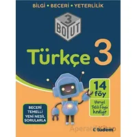 3.Sınıf Türkçe 3 Boyut Soru Bankası (Kampanyalı) Tudem Yayınları