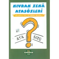 Kıvrak Zeka Atasözleri - Robınson Çocuk