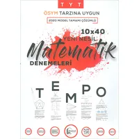 TYT Tempo Matematik 10 lu Deneme (Kampanyalı) Fragman Yayınları