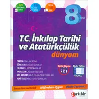 8. Sınıf LGS T.C. İnkılap Tarihi ve Atatürkçülük Dünyam (Kampanyalı) Artı Bir Yayınları