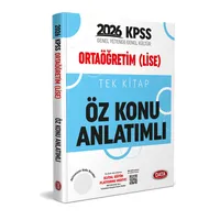 2026 KPSS Ortaöğretim Tek Kitap Öz Konu Anlatımlı Data Yayınları