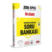 2026 KPSS Ön Lisans Tek Kitap Soru Bankası Data Yayınları