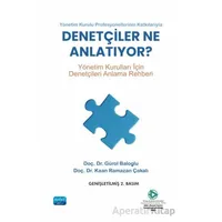 Yönetim Kurulu Profesyonellerinin Katkılarıyla-Denetçiler Ne Anlatıyor?