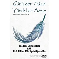 Gönülden Söze Yürekten Sese - Kolektif - Gece Kitaplığı