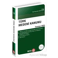 Türk Medeni Kanunu Temmuz 2025 - Celal Ülgen - Beta Yayınevi