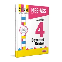 2026 AGS Fasiküllü Tamamı Çözümlü 4 Deneme Sınavı Data Yayınları