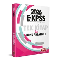 2026 EKPSS Tek Kitap Öz Konu Anlatımlı Data Yayınları