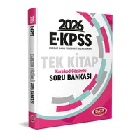 2026 EKPSS Tek Kitap Soru Bankası Karekod Çözümlü Data Yayınları