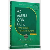 Az Amele Çok Ecir Vaad Edilen Zikir ve Dualar 1. Cilt - Ahmet Mahmut Ünlü - Ahıska Yayınevi