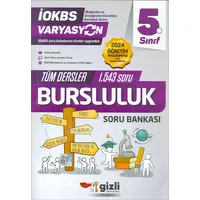 5.Sınıf Varyasyon Tüm Dersler Bursluluk Soru Bankası (Kampanyalı) Gizli Yayınları