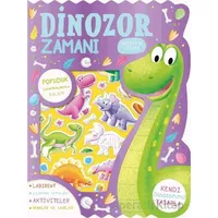 Dinozor Zamanı - Çıkartmalı Aktivite Kitabı - Kolektif - İndigo Çocuk