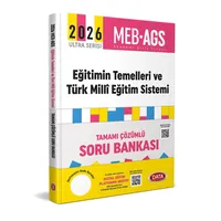 2026 AGS Ultra Serisi Eğitimin Temelleri, Türk Milli Eğitim Sistemi Data Yayınları