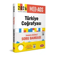 2026 AGS Ultra Serisi Türkiye Coğrafyası Soru Bankası - Karekod Çözümlü Data Yayınları