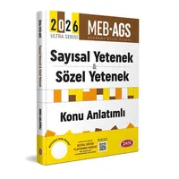 2026 AGS Ultra Serisi Sayısal Yetenek - Sözel Yetenek Konu Anlatımlı Data Yayınları