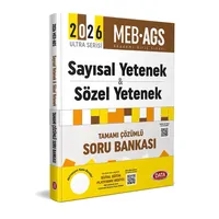 2026 AGS Ultra Serisi Sayısal Yetenek - Sözel Yetenek Tamamı Çözümlü Soru Bankası Data Yayınları