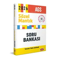 AGS Sözel Mantık Tamamı Tablo Çözümlü Soru Bankası Data Yayınları