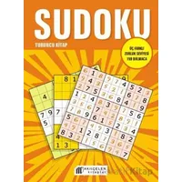 Sudoku Turuncu Kitap - Üç Farklı Zorluk Seviyesi 159 Bulmaca - Oğuz Altay - Akıl Çelen Kitaplar