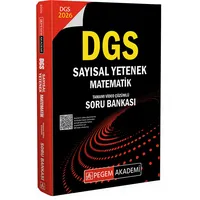 Pegem 2026 DGS Sayısal Yetenek Matematik Tamamı Video Çözümlü Soru Bankası