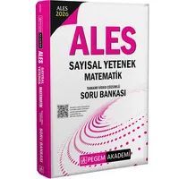 Pegem 2026 ALES Sayısal Yetenek Matematik Tamamı Video Çözümlü Soru Bankası