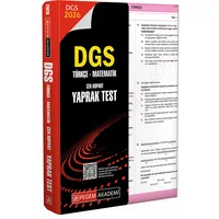 Pegem 2026 DGS Türkçe-Matematik Çek Kopart Yaprak Test