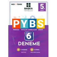 5.Sınıf PYBS 6 Deneme (Kampanyalı) Başka Yayınları