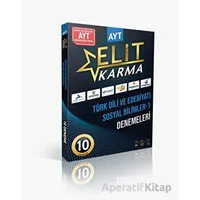 Elit Karma AYT Edebiyat Sosyal Bilgiler 1-10 lu Deneme (Kampanyalı)