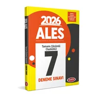 2026 ALES Tamamı Çözümlü 7 Deneme Sınavı Data Yayınları