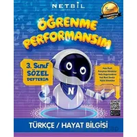 3.Sınıf Öğrenme Performansım Sözel Defterim (Kampanyalı) Netbil Yayıncılık