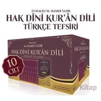 Hak Dini Kuran Dili Türkçe Tefsiri - 10 Cilt - Elmalılı Muhammed Hamdi Yazır - Çelik Yayınevi
