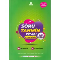 LGS Soru Tahmin Kitabı Sayısal Bölüm (Kampanyalı) Başka Yayıncılık