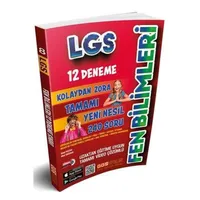 2021 8. Sınıf LGS Fen Bilimleri Kolaydan Zora 12 Deneme GGS Yayınları