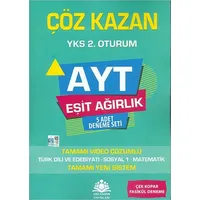 Çöz Kazan AYT Eşit Ağırlık 5li Deneme Sınavı