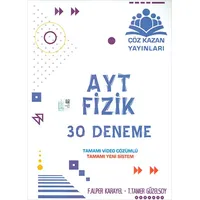 Çöz Kazan AYT Fizik 30 Deneme