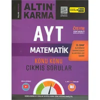 Altın Karma AYT 12.Sınıf 1.Dönem Matematik Konu Konu Çıkmış Sorular