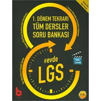 LGS 1. Dönem Tekrarı Tüm Dersler Soru Bankası - Kolektif - Basamak Yayınları