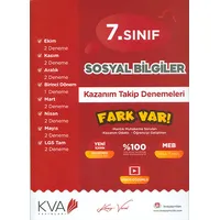 7. Sınıf Sosyal Bilgiler Kazanım Takip Denemeleri KVA Yayınları