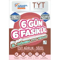 Kurumsal Deneme 2021 TYT Eşit Ağırlık Sözel 6 Gün 6 Fasikül Yarıyıl Genel Tekrar Kamp Kitabı