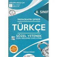 Paragrafın Şifresi 8.Sınıf Türkçe Konu Anlatımlı Soru Kitabı