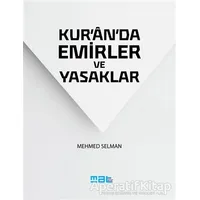 Kuranda Emirler ve Yasaklar - Mehmed Selman - Mat Kitap