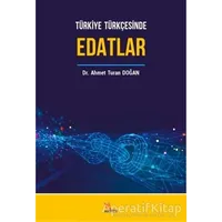 Türkiye Türkçesinde Edatlar - Ahmet Turan Doğan - Kriter Yayınları