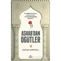 Ashabdan Öğütler - Haydar Hatipoğlu - Ravza Yayınları