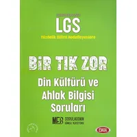 LGS Bir Tık Zor Din Kültürü ve Ahlak Bilgisi Soruları Data Yayınları