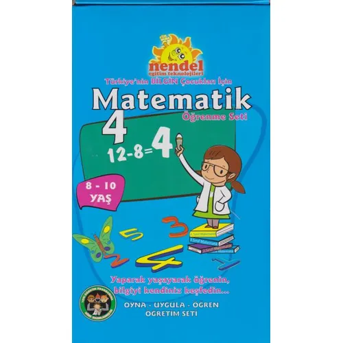 Nendel 4.Sınıf Matematik Deney Seti 8 10 Yaş