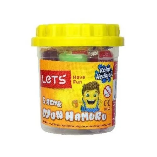 Lets 5 Renk Oyun Hamuru 5 20 Gr L8100