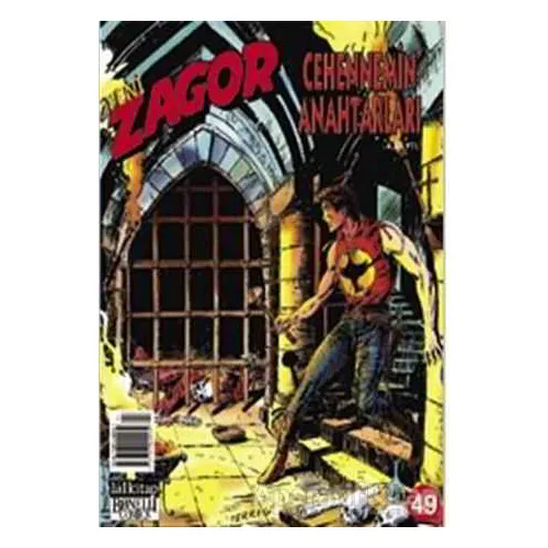 Yeni Zagor Sayı: 49 Cehennemin Anahtarı - Moreno Burattini - Lal Kitap